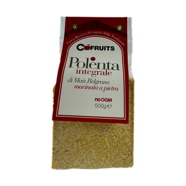 POLENTA INTEGRALE DI MAIS BELGRANO MACINATO A PIETRA